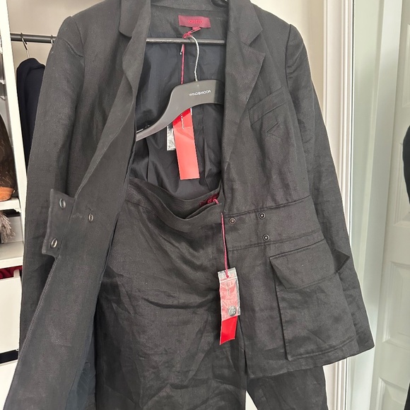 NWT Vintage Kenzo Linen Suit - Picture 9 of 9
